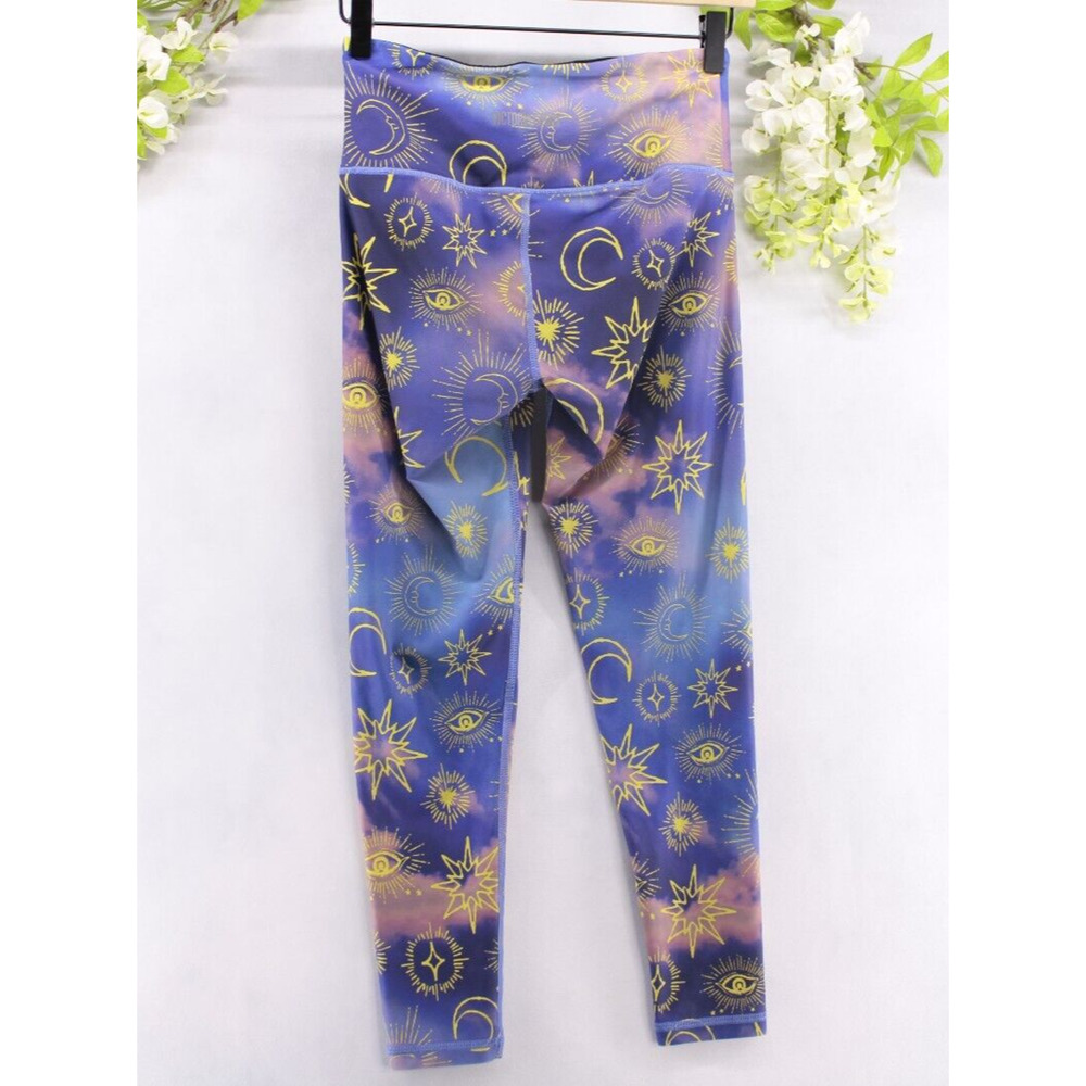 Victoria's Secret Sport Women's Celestial Moon Print Athletic Leggings Sz S - Picture 2 of 7